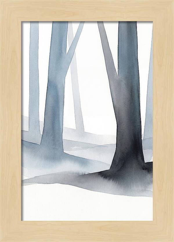 Misty Woodland Tranquility