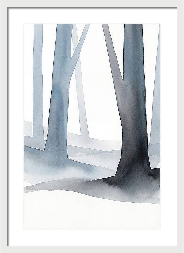 Misty Woodland Tranquility