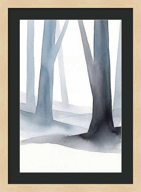 Misty Woodland Tranquility