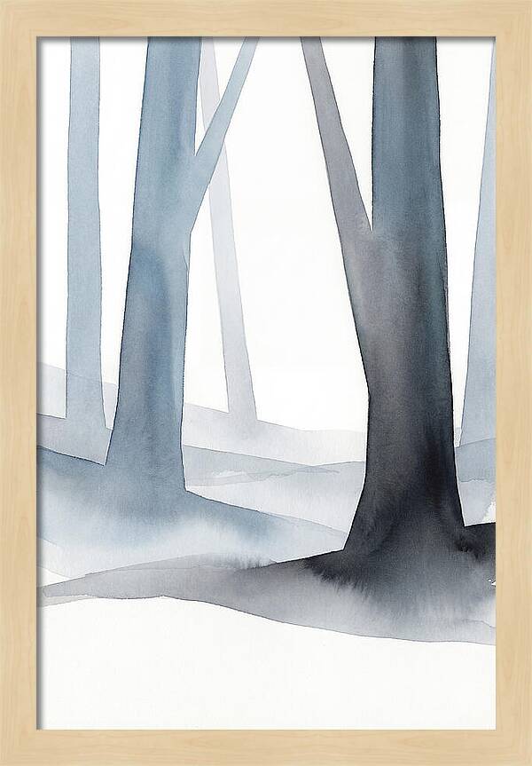 Misty Woodland Tranquility