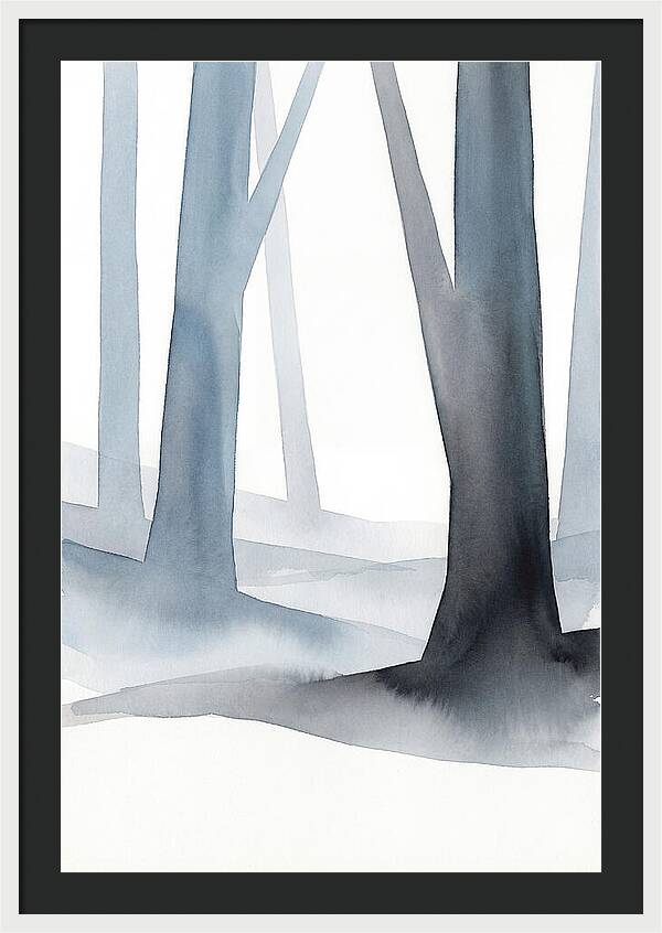 Misty Woodland Tranquility