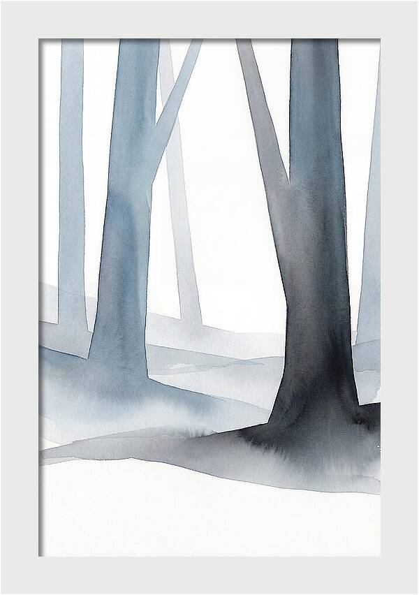 Misty Woodland Tranquility