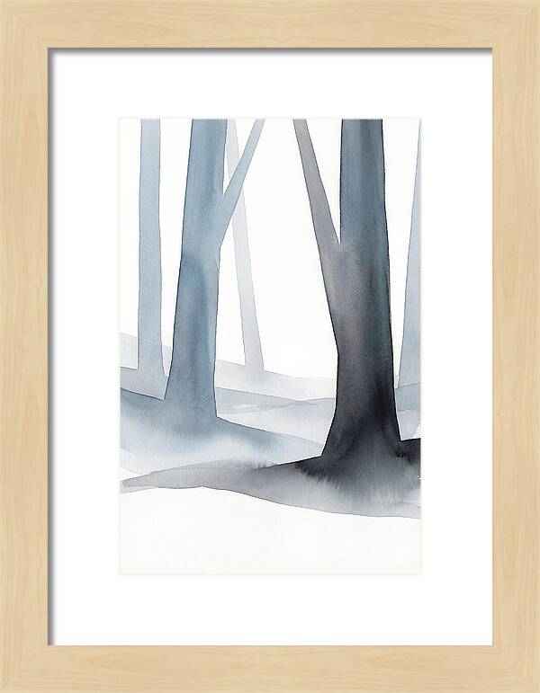 Misty Woodland Tranquility