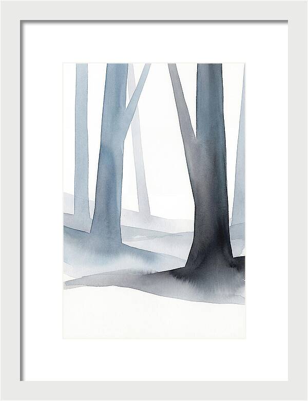 Misty Woodland Tranquility