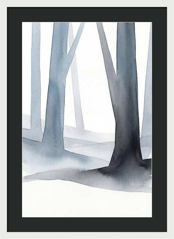 Misty Woodland Tranquility