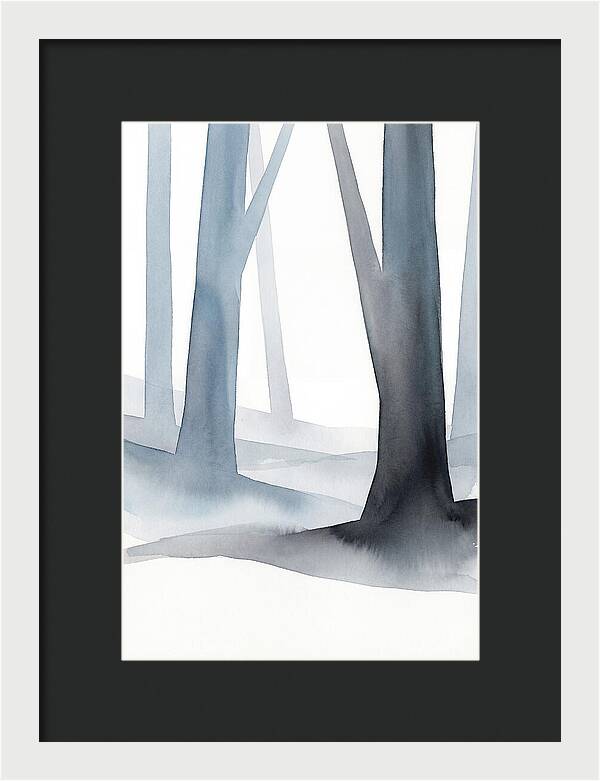 Misty Woodland Tranquility