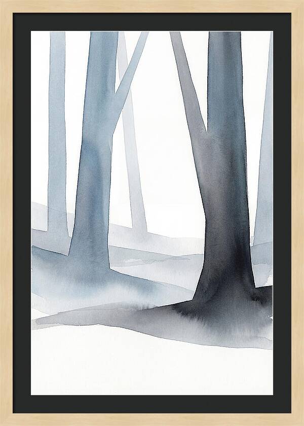 Misty Woodland Tranquility