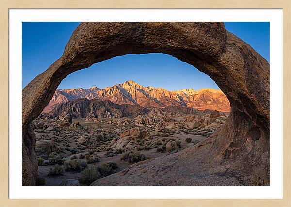 Mobius Arch At Alabama Hills