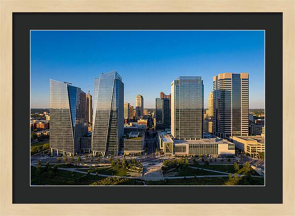 Modern Skyline Of Columbus