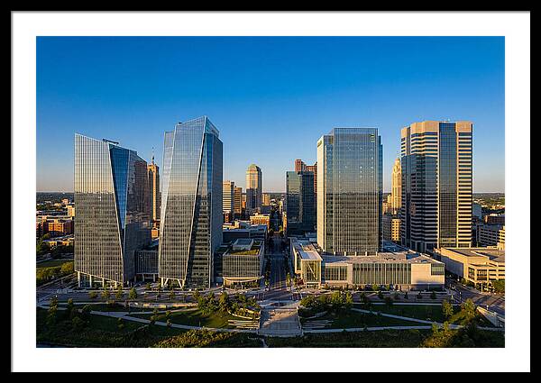 Modern Skyline Of Columbus