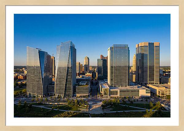 Modern Skyline Of Columbus