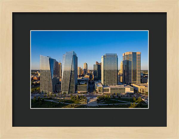 Modern Skyline Of Columbus