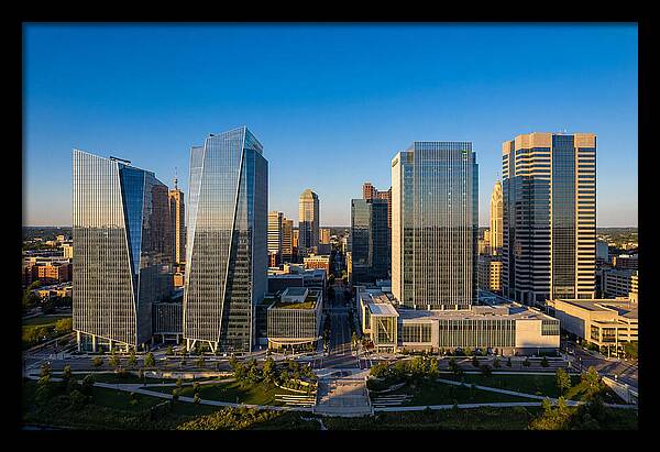 Modern Skyline Of Columbus