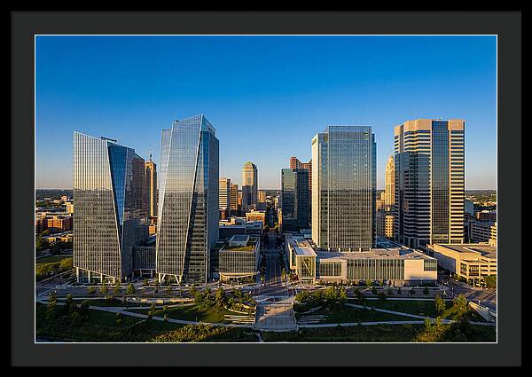 Modern Skyline Of Columbus