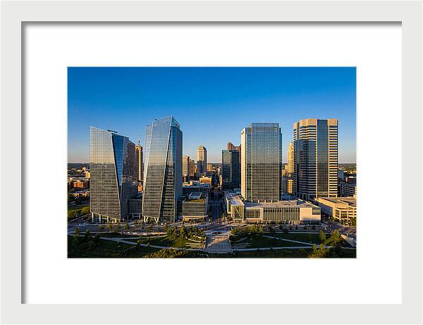 Modern Skyline Of Columbus