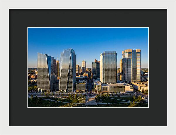 Modern Skyline Of Columbus