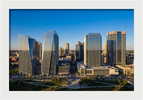 Modern Skyline Of Columbus