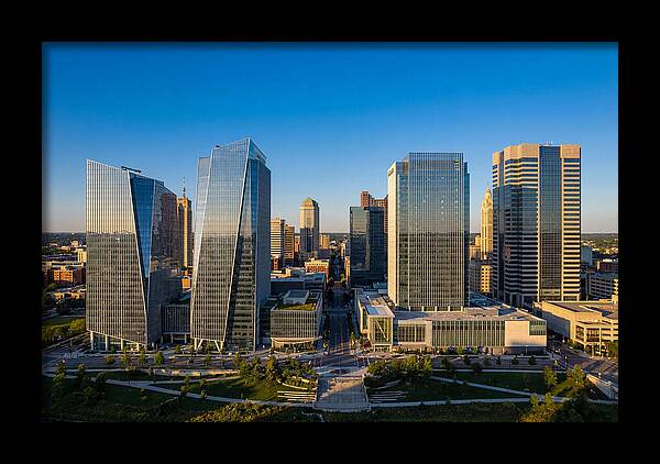 Modern Skyline Of Columbus