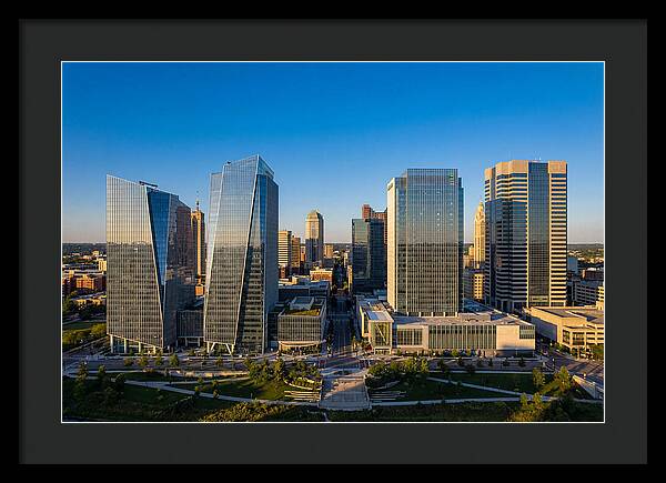 Modern Skyline Of Columbus
