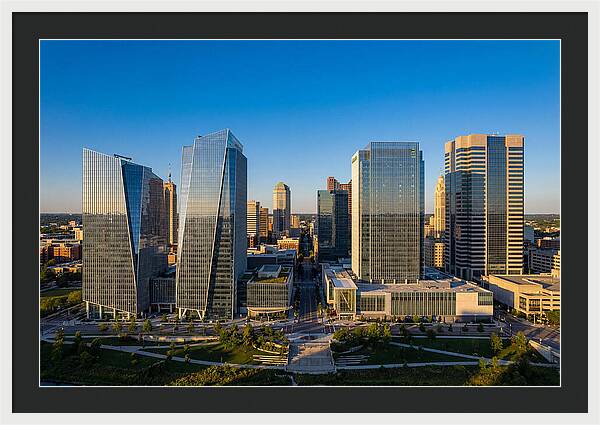 Modern Skyline Of Columbus