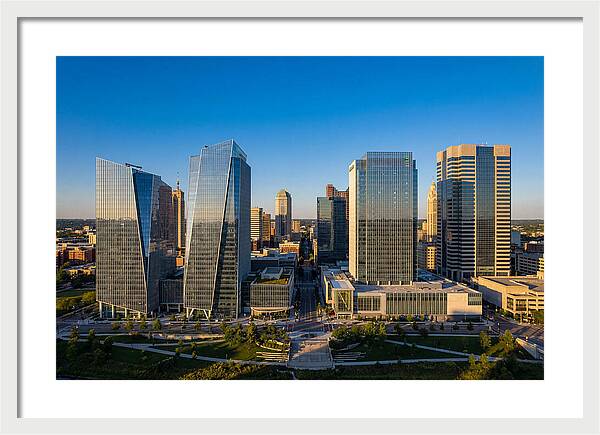 Modern Skyline Of Columbus