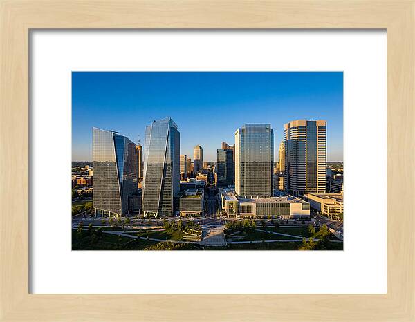 Modern Skyline Of Columbus
