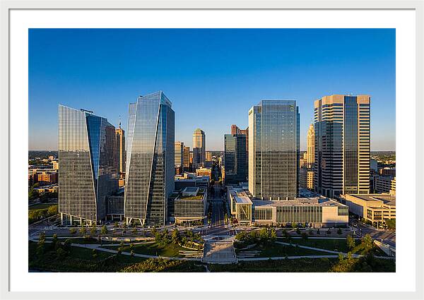 Modern Skyline Of Columbus