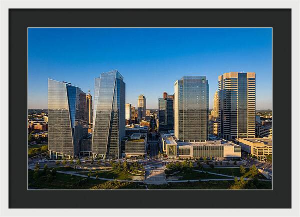 Modern Skyline Of Columbus