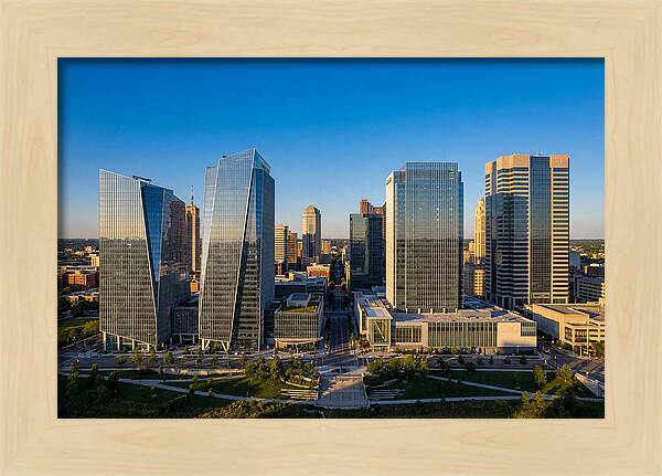 Modern Skyline Of Columbus