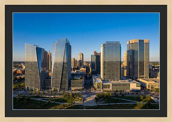 Modern Skyline Of Columbus