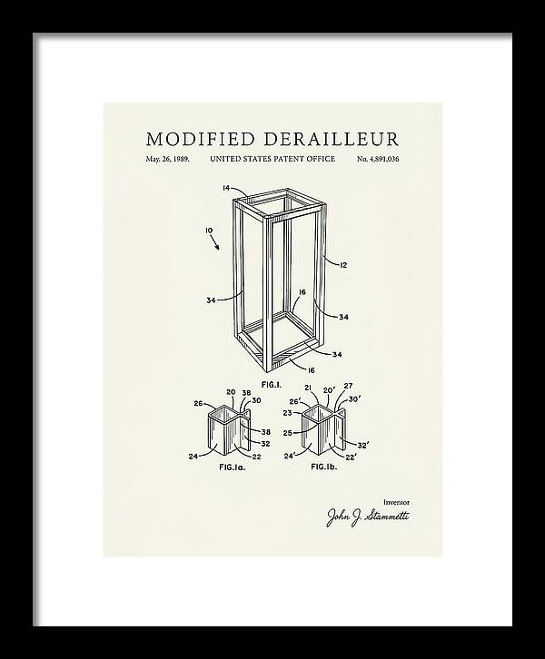 Modified Derailleur Minimalist Patent Us4891036a