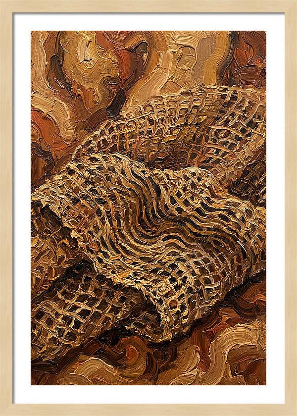 Moir Pattern Overlapping Textures
