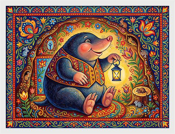 Mole Folk Gathering Light