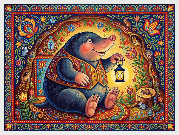 Mole Folk Gathering Light