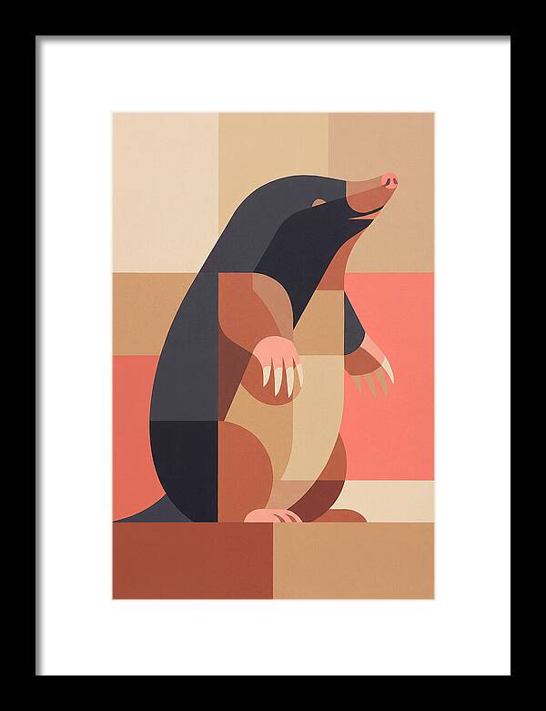 Mole In Geometric Harmony
