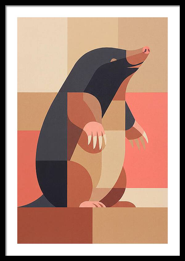 Mole In Geometric Harmony