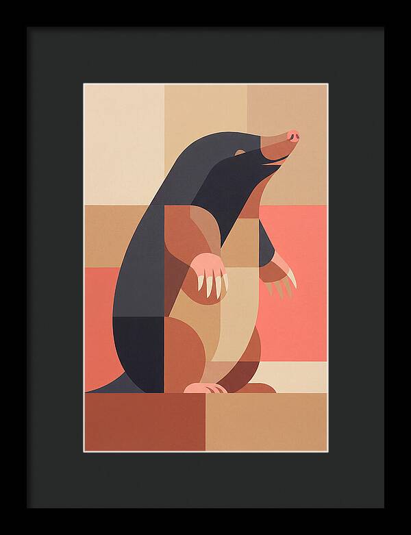 Mole In Geometric Harmony