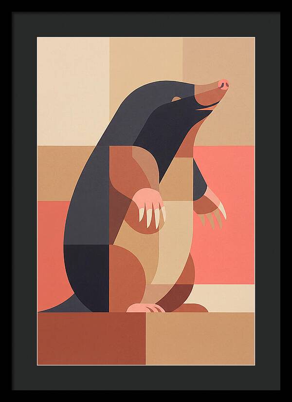 Mole In Geometric Harmony
