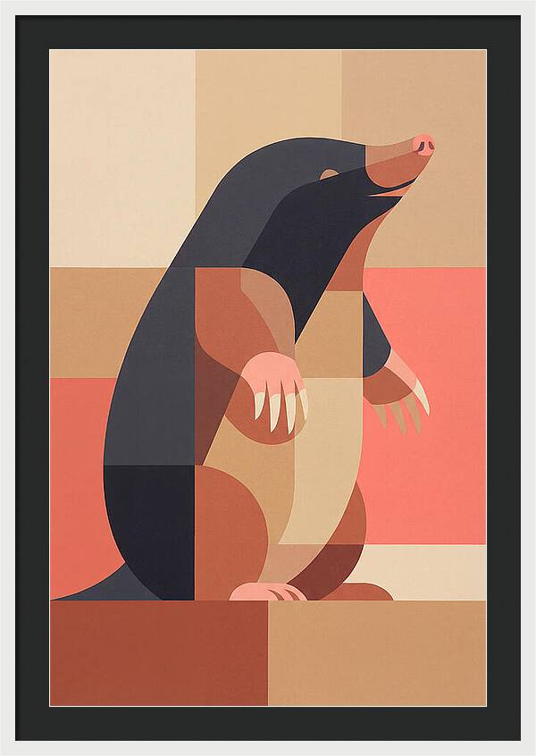 Mole In Geometric Harmony