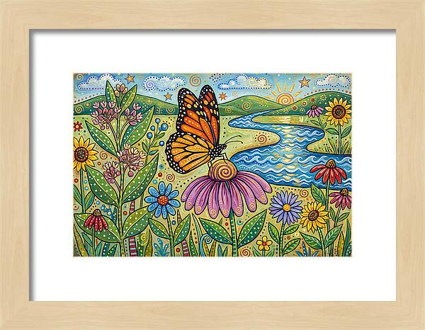 Monarch Butterfly In Bloom