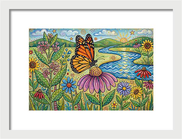 Monarch Butterfly In Bloom