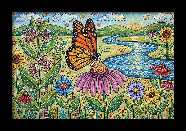 Monarch Butterfly In Bloom