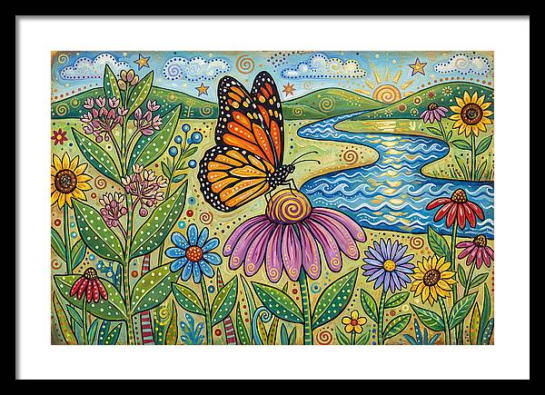 Monarch Butterfly In Bloom
