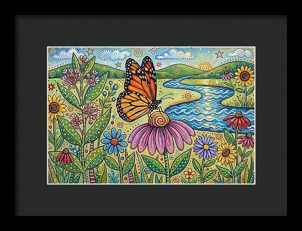 Monarch Butterfly In Bloom