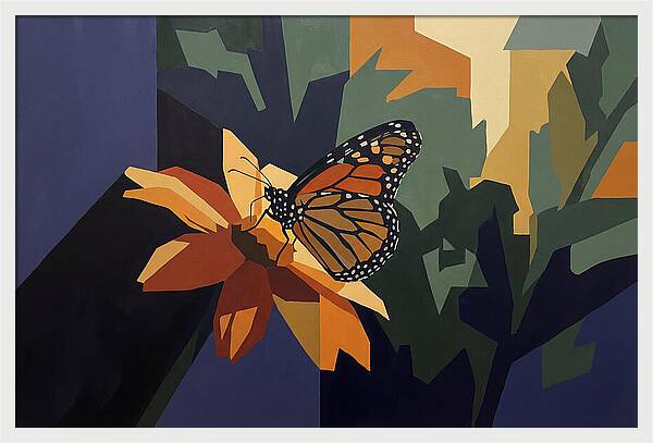 Monarch Butterfly On Flower