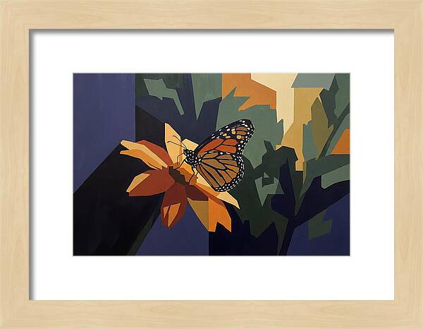 Monarch Butterfly On Flower