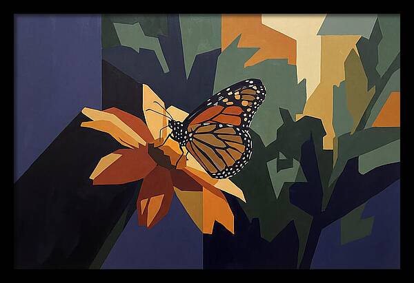 Monarch Butterfly On Flower