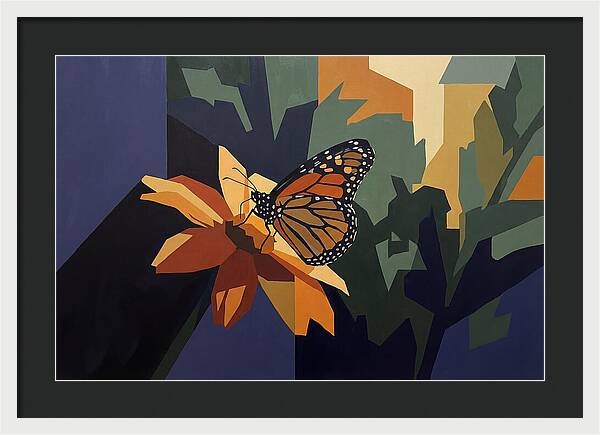 Monarch Butterfly On Flower