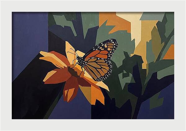 Monarch Butterfly On Flower