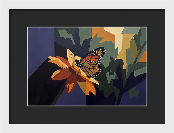 Monarch Butterfly On Flower